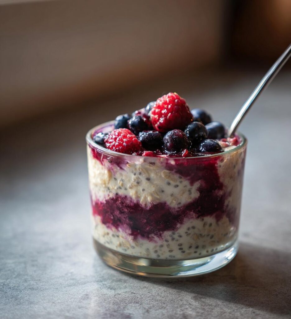 Overnight oats med chia