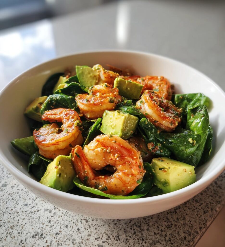 Rejer-avocado salat