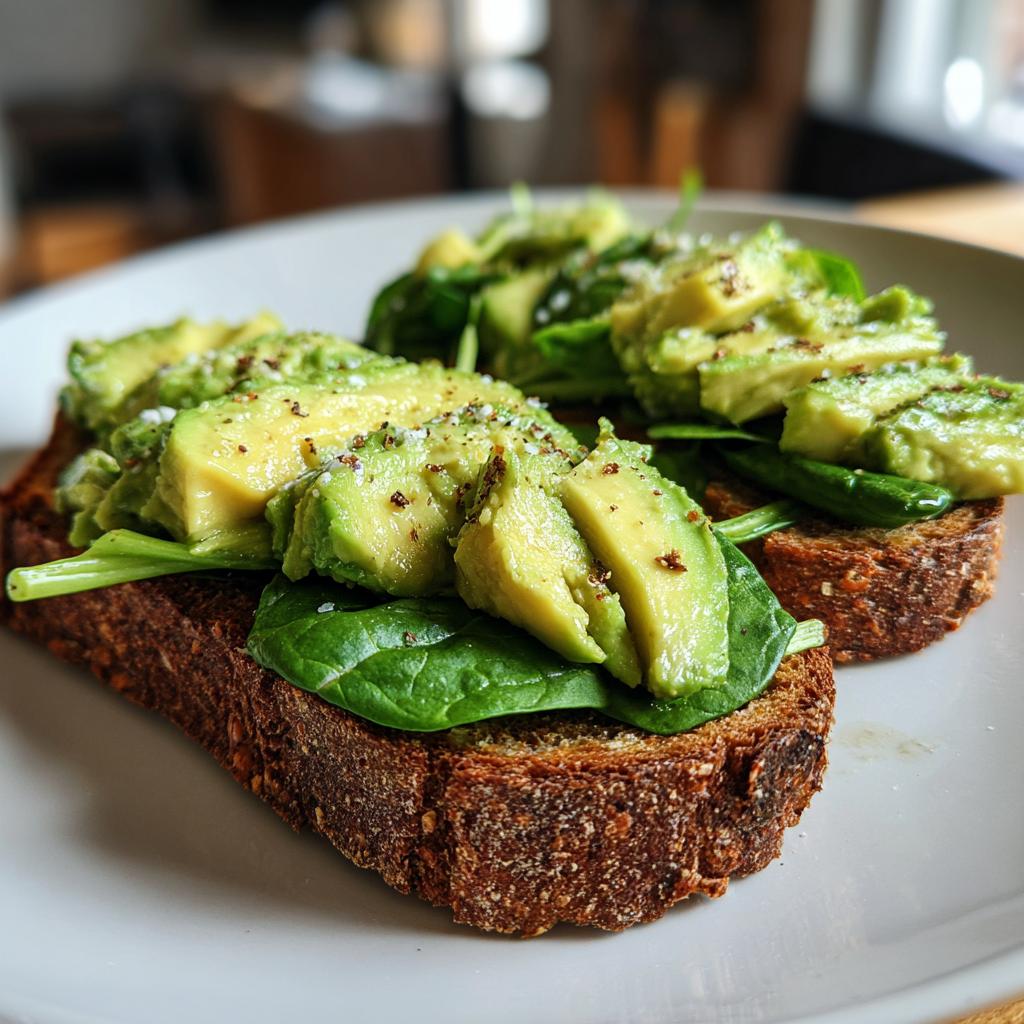 Rugbrød med avocado