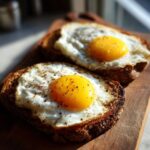 Rugbrød med æg