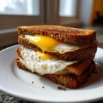 Rugbrødssandwich med æg