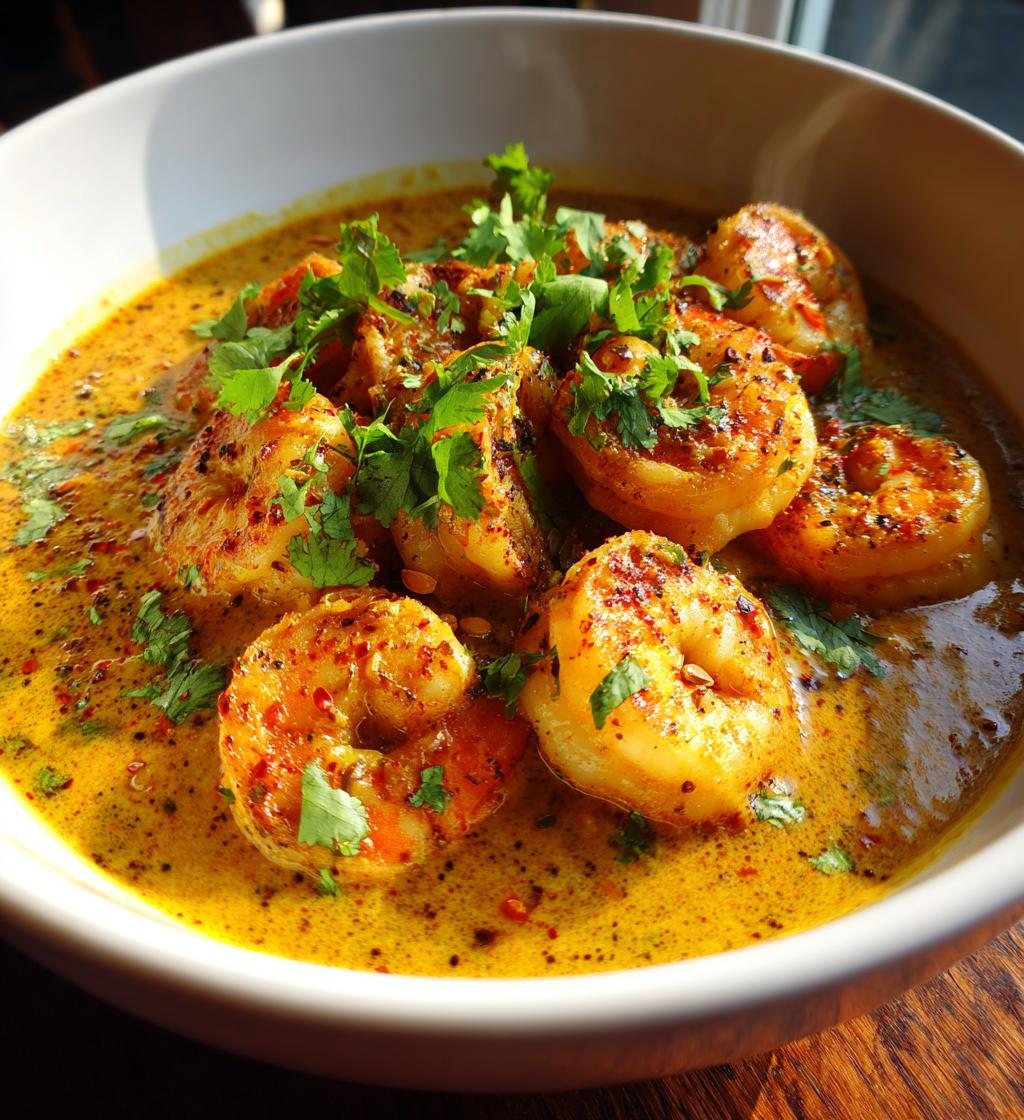 Shrimp curry