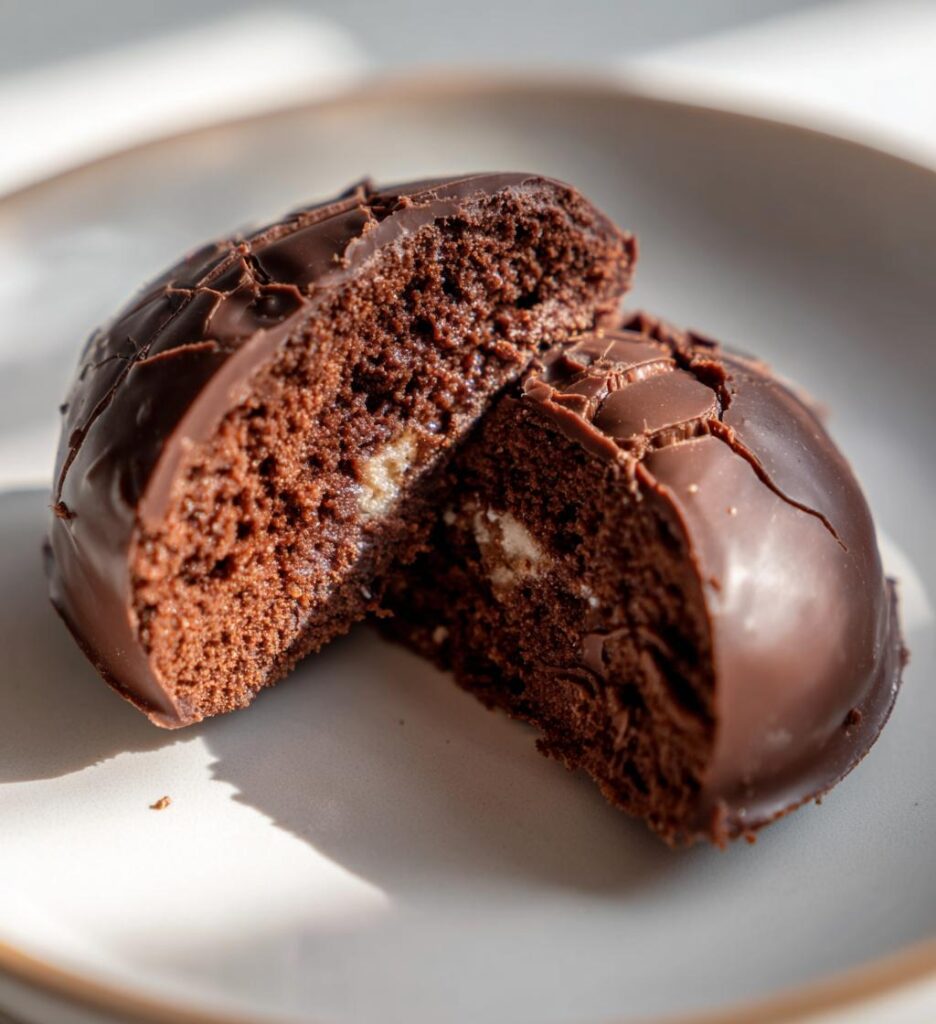 Små påskeæg-chokolade desserts
