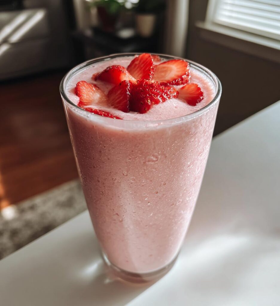 Smoothie jordbær