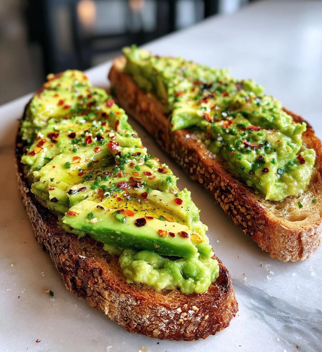 Toast med avocado