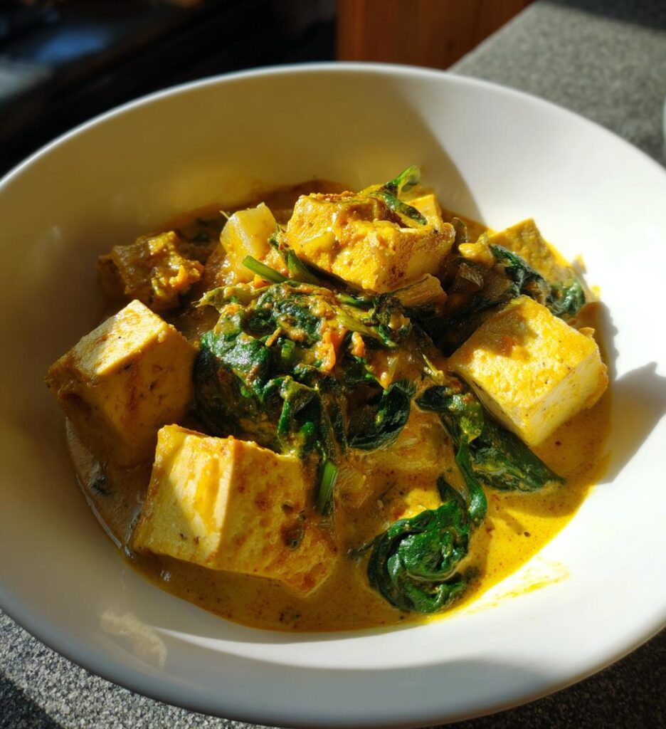 Tofu-curry