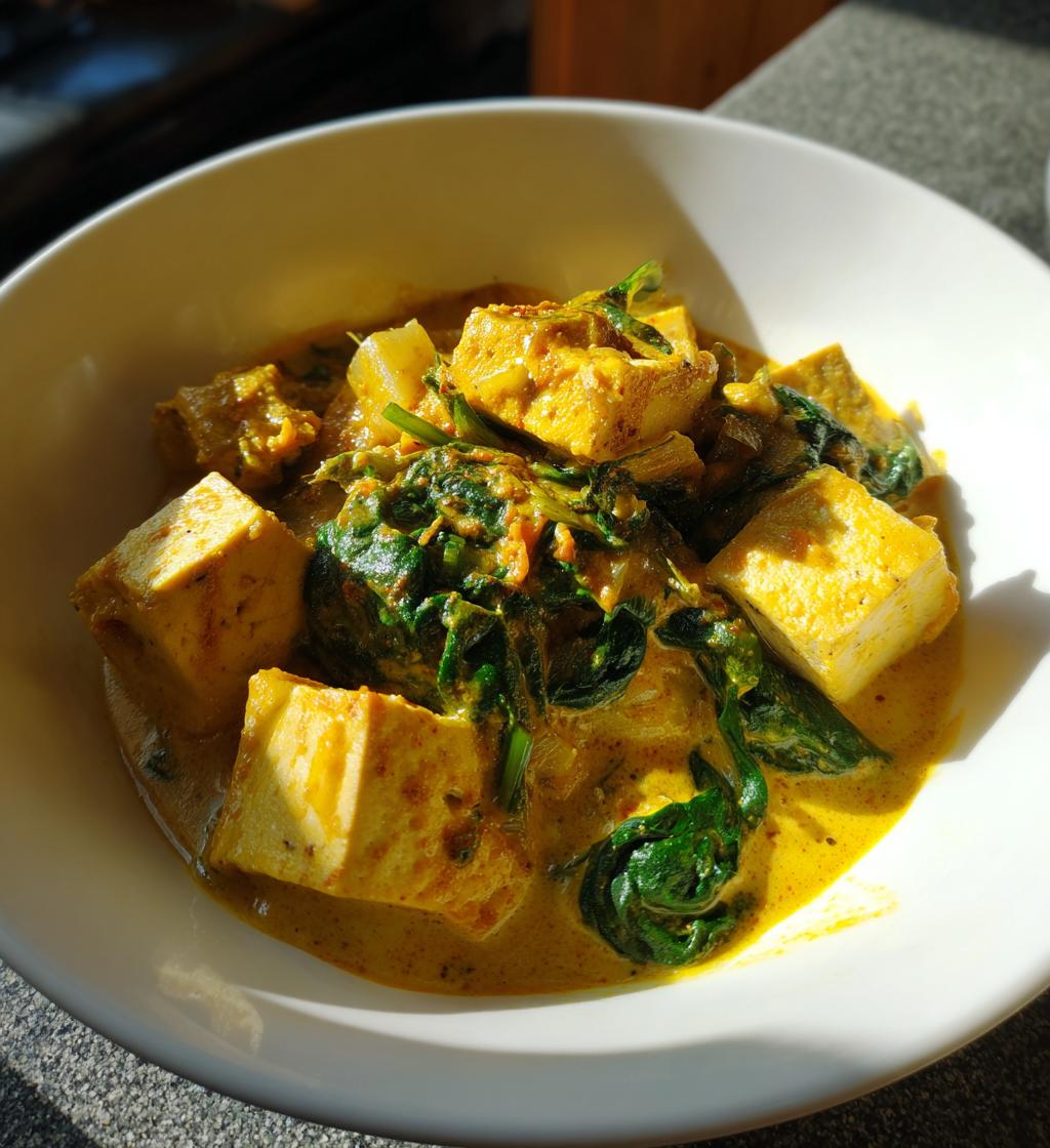Tofu-curry