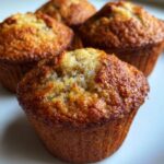 Airfryer bananbrød muffins