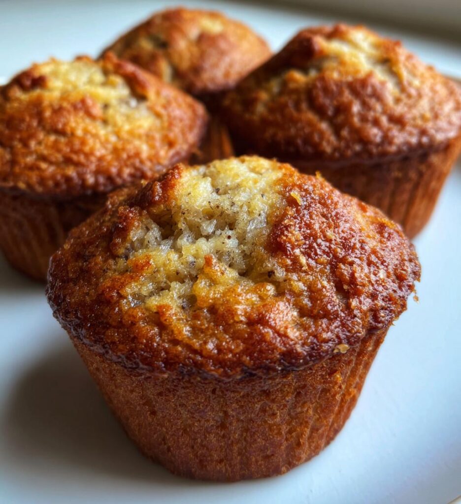 Airfryer bananbrød muffins