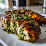 Airfryer kyllingefilet med pesto