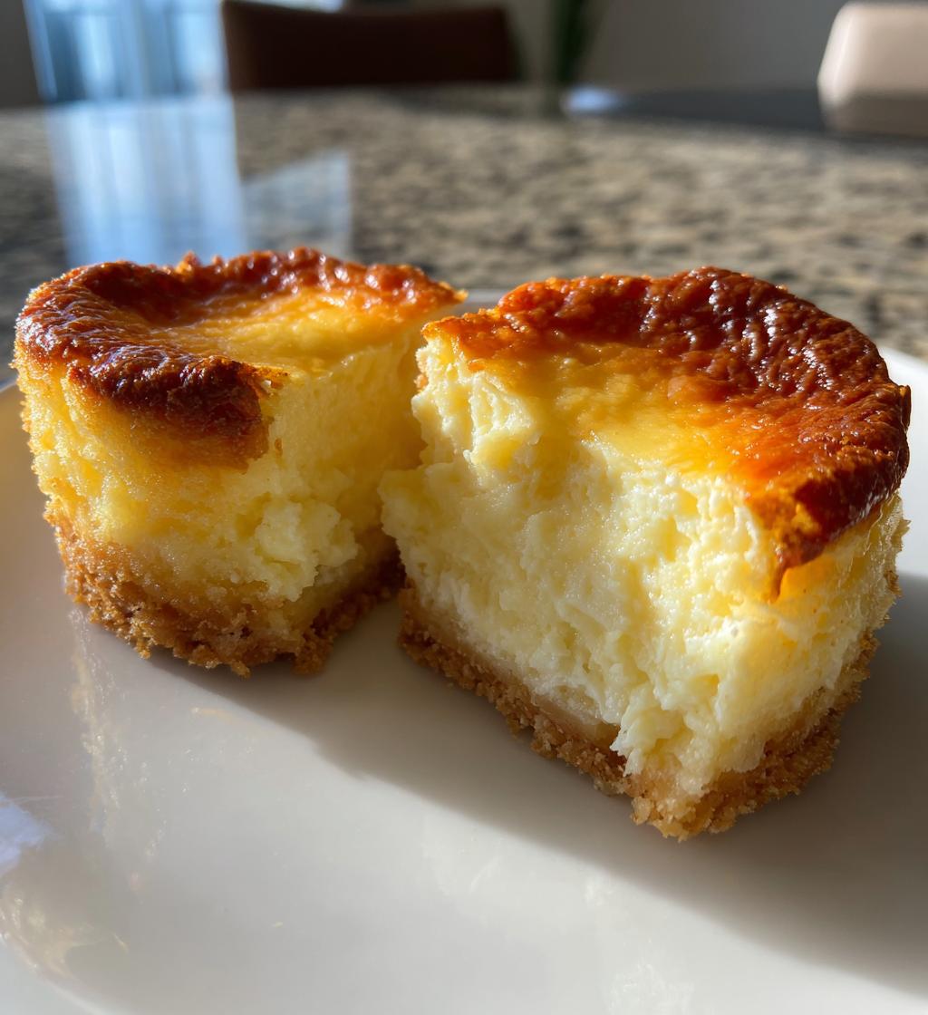 Airfryer mini cheesecakes