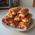 Airfryer pizza rolls