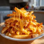Airfryer pommes med ost
