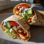 Airfryer wraps med kylling