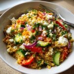 Bulgursalat med feta