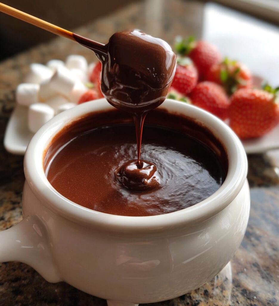 Chokoladefondue