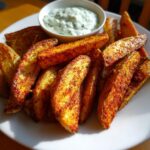 Kartoffelpartjes mit Dip