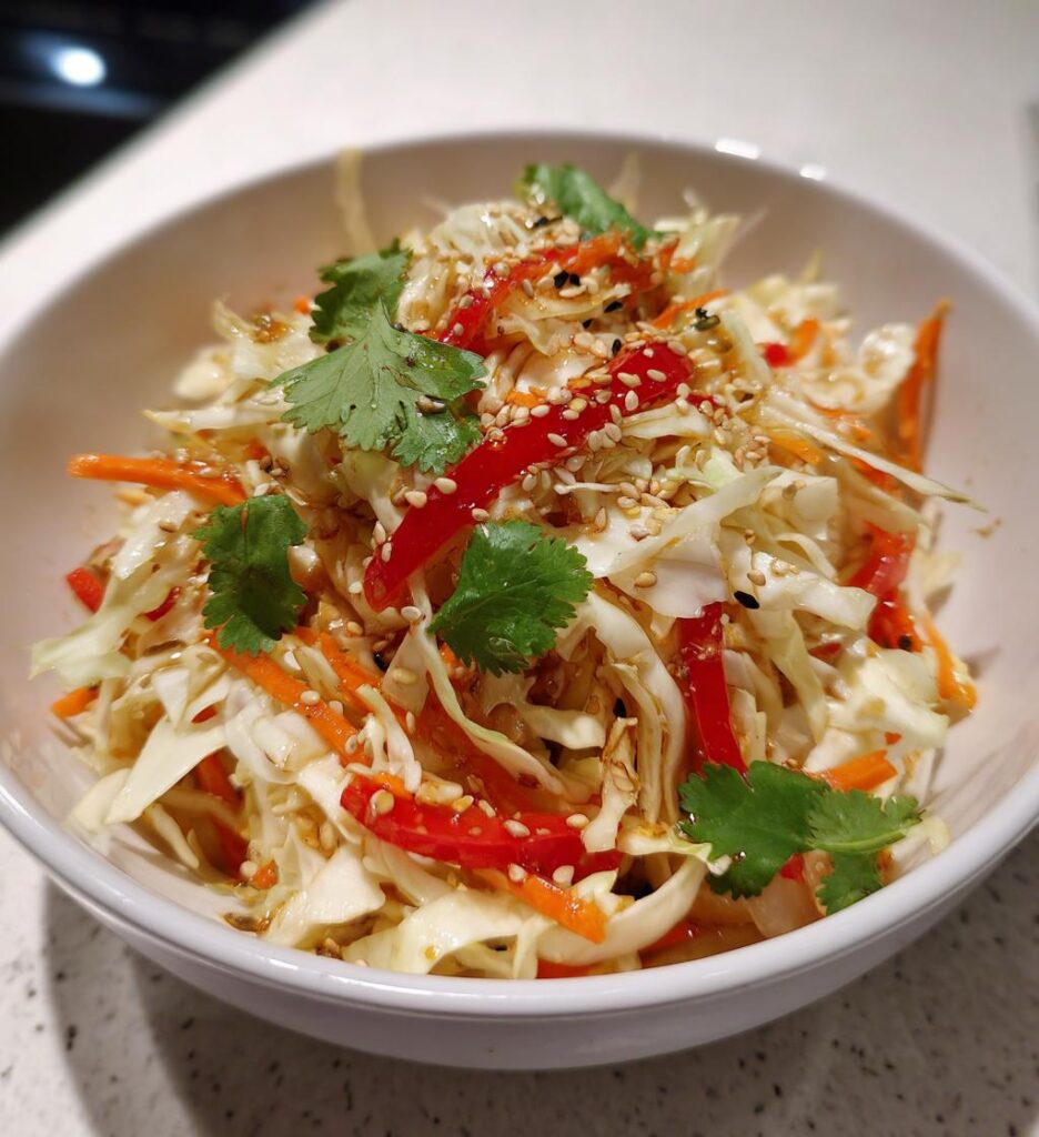 Krautsalat asiatisk
