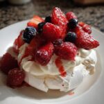 Mini pavlova med bær