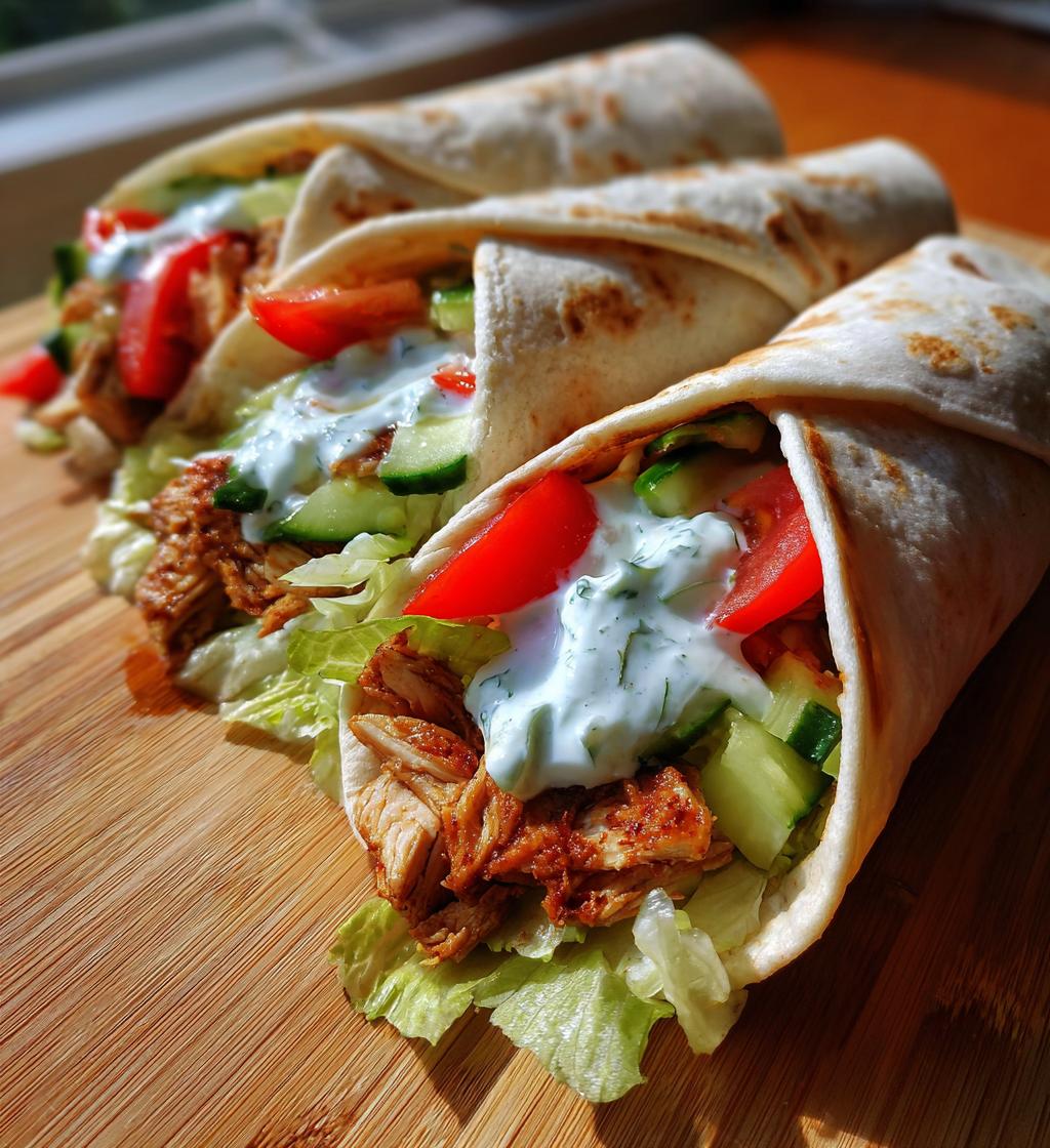 Mini wraps med kylling