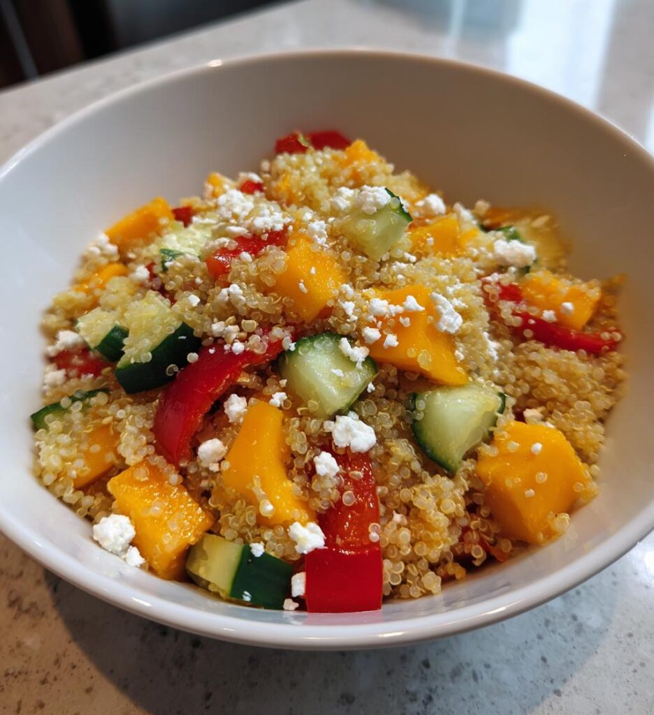Quinoasalat med mango