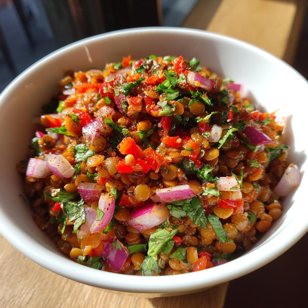 Rødlinsesalat