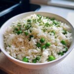 Reissalat med ærter