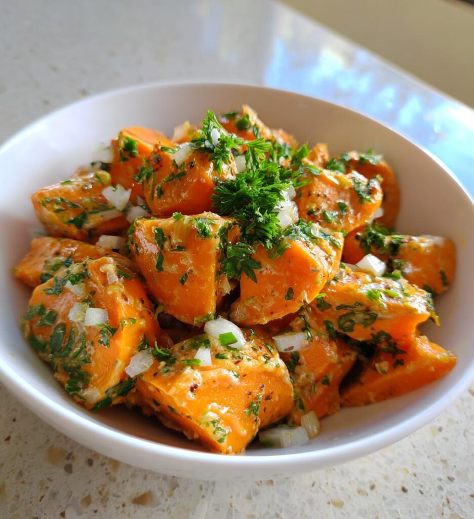 Søde kartoffelsalat