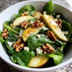 Spinatsalat med æble