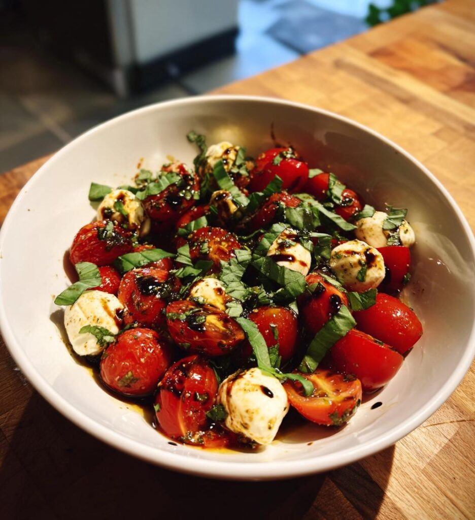 Tomat-mozzarella salat