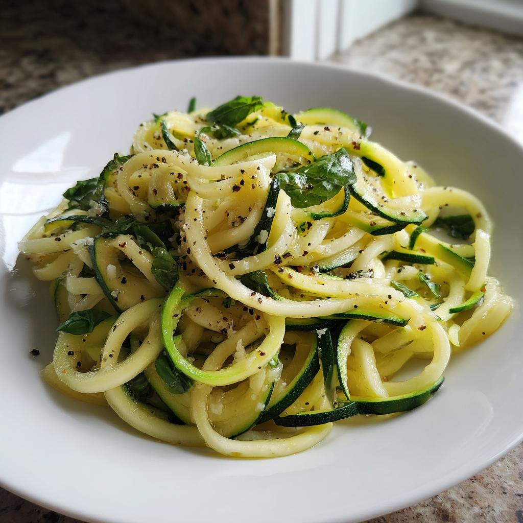 Zucchini-nudler