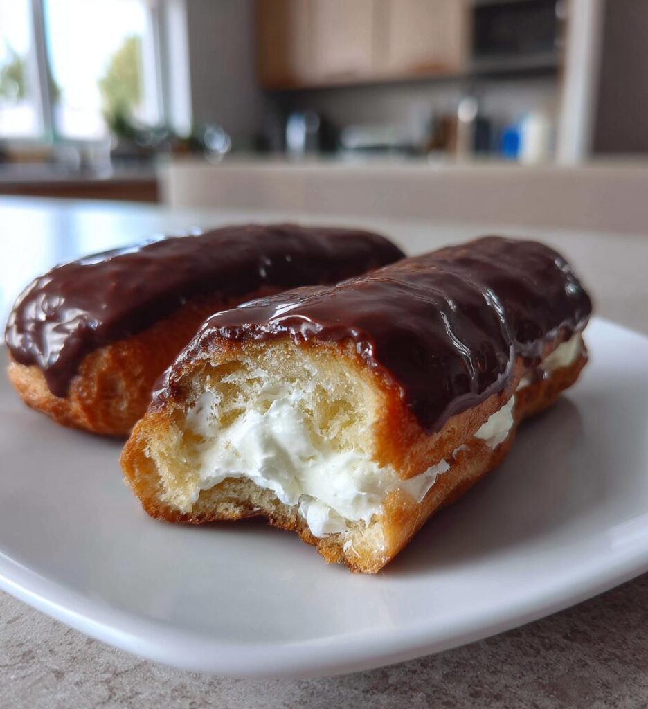 Chokolade eclairs