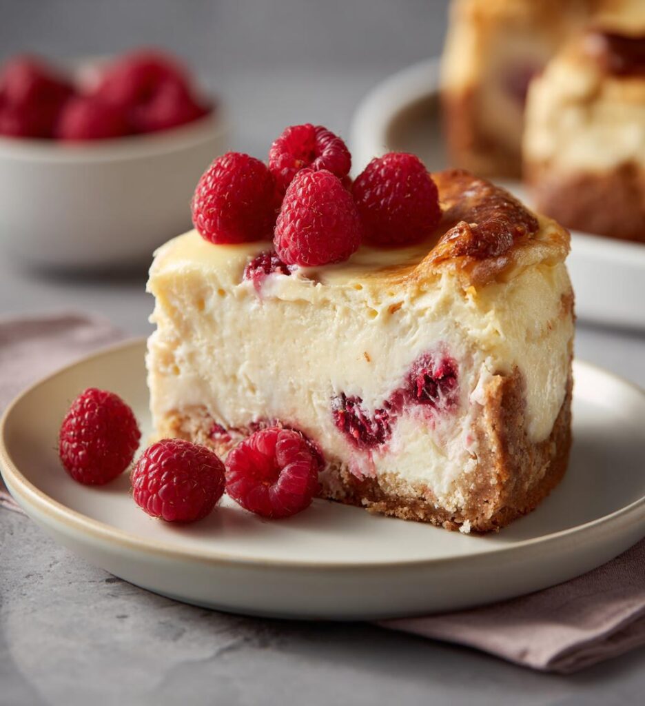 Hindbær cheesecake