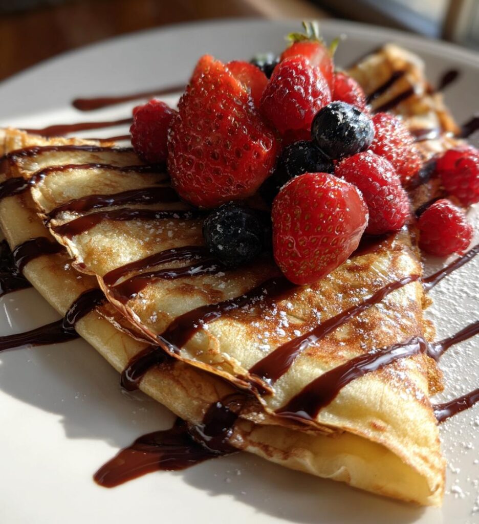 Hjerte crêpes