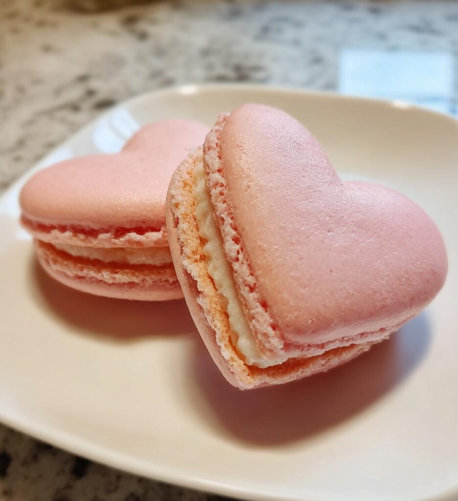 Hjerte macarons