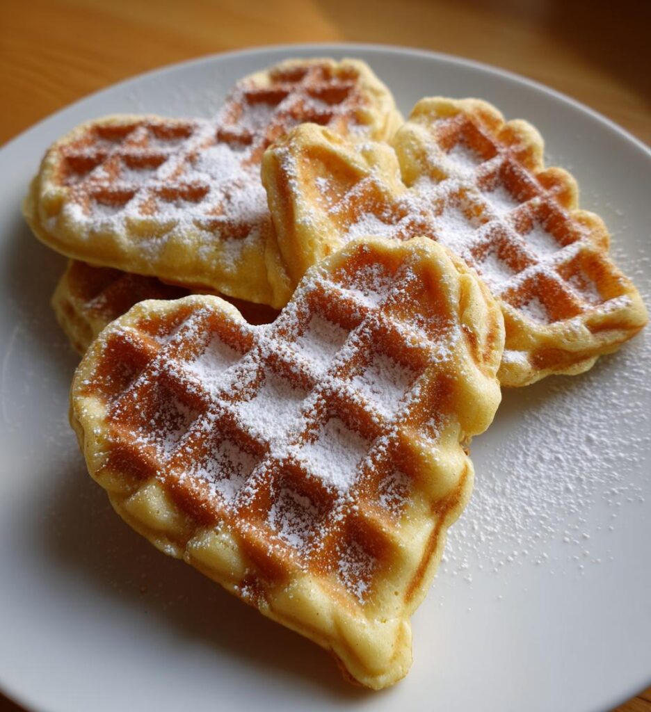 Hjerte vafler