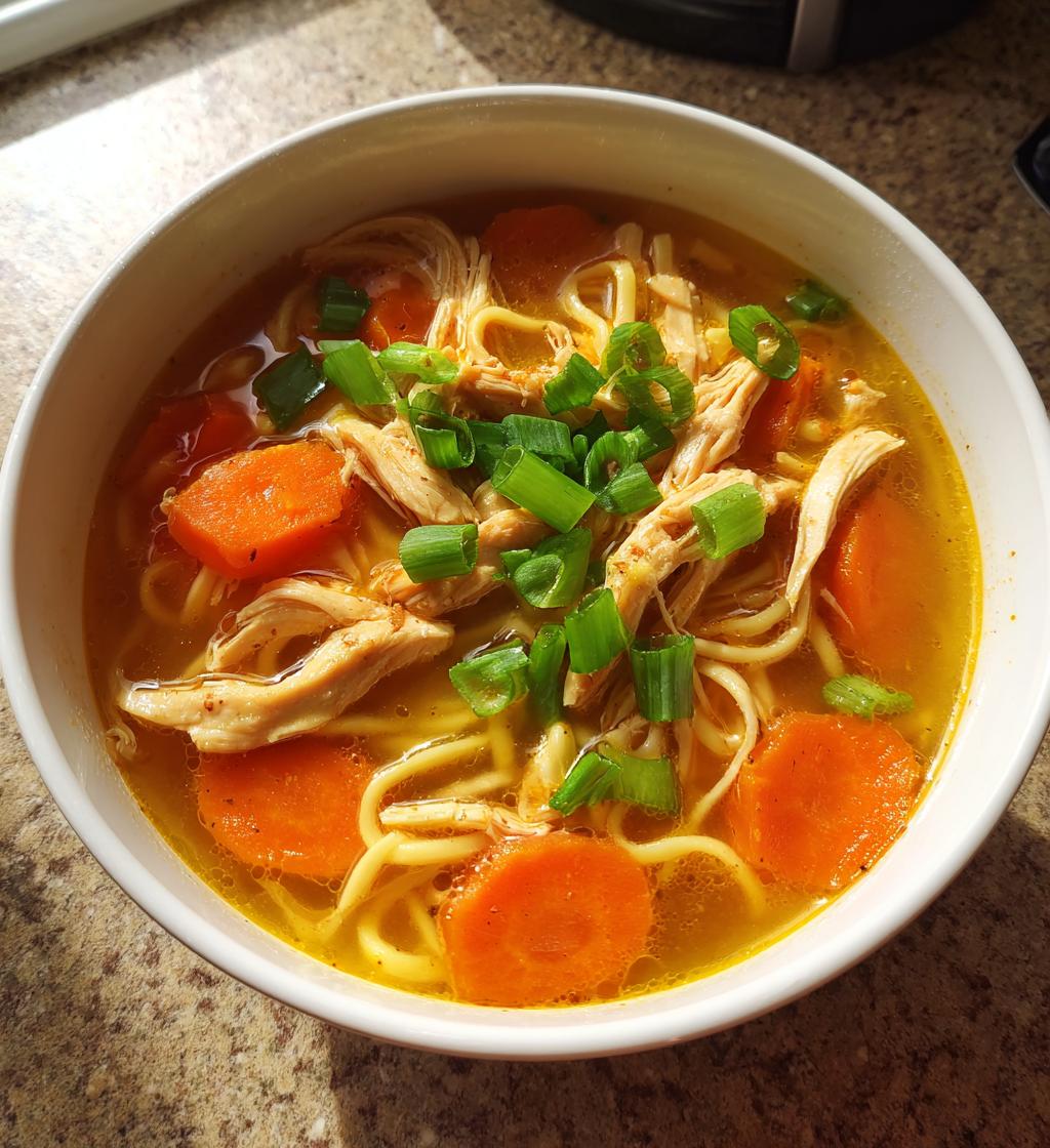 Kylling-nudelsuppe