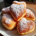 Mini hjerte-donuts