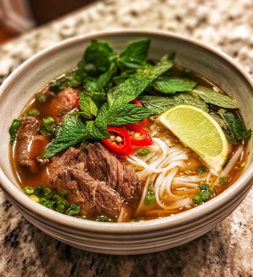 Pho suppe