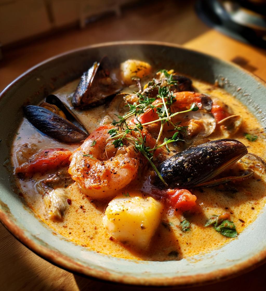 Skaldyrssuppe