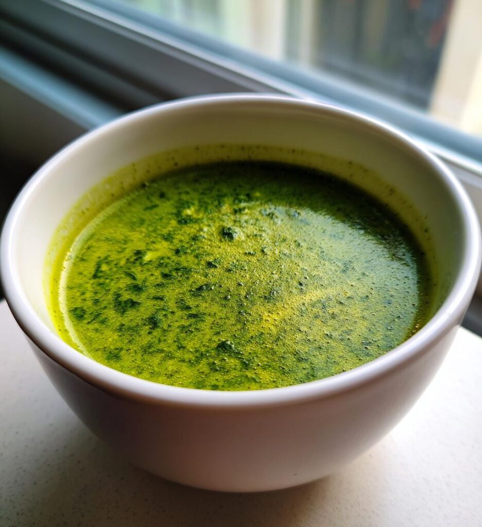 Spinatsuppe