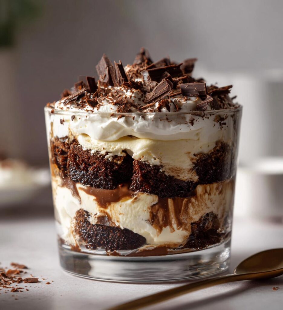 baileys chocolate cheesecake trifle