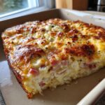 cheesy egg bake