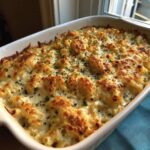 chicken alfredo bake