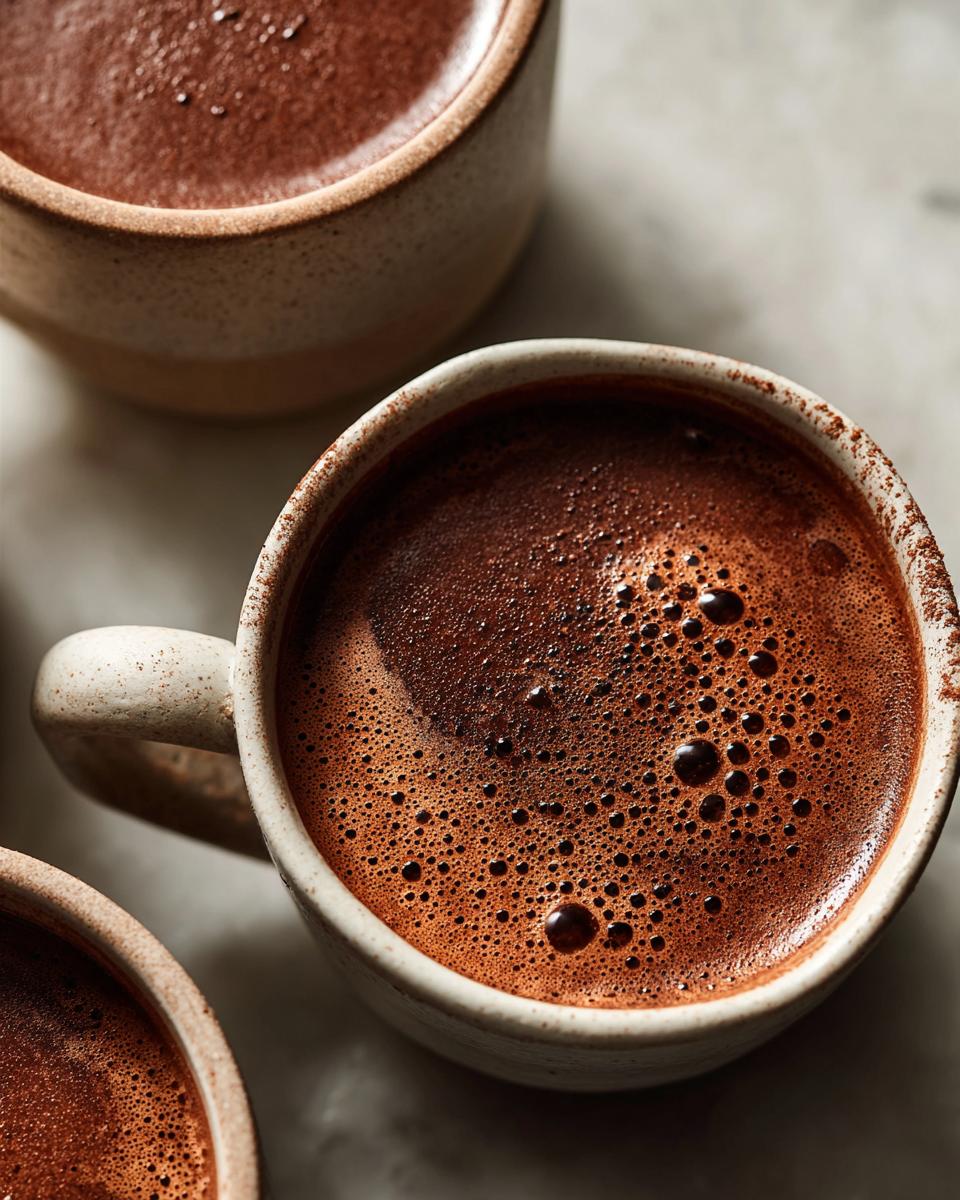 christmas chocolate hot cups
