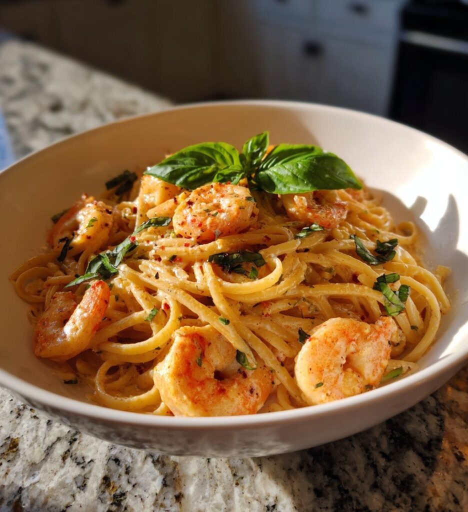 creamy marry me shrimp pasta