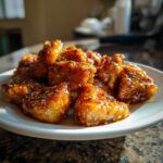 crispy bang bang salmon bites