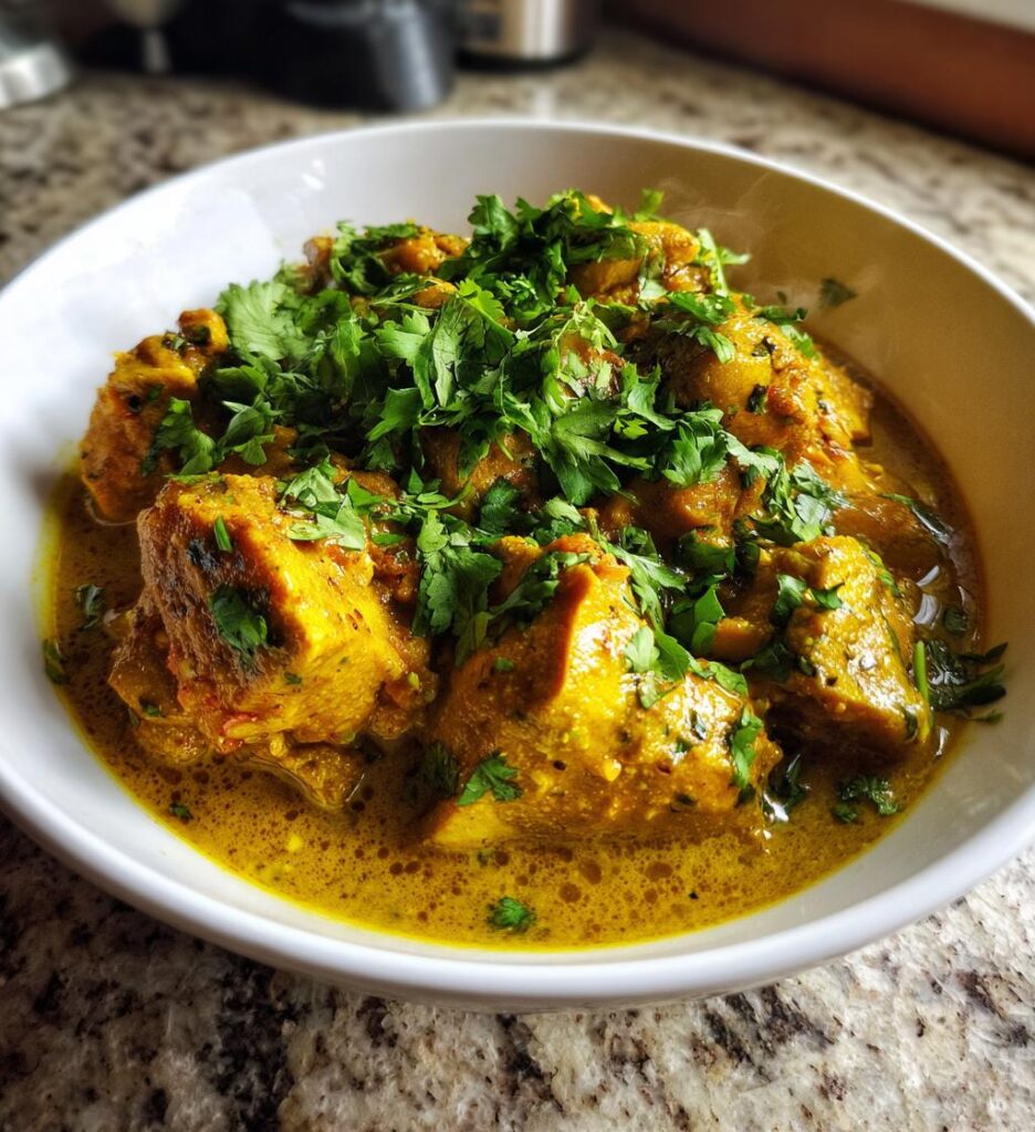 crockpot coconut curry chicken