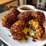 garlic parmesan cheeseburger bombs
