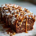 german chocolate poke cake